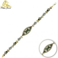 Gümüş Otantik Taşlı Biezik /Bileklik